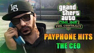 GTA Online The Contracts Payphone Hits  The CEO All Variants [upl. by Vidovic]