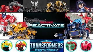 TFNEWS las figuras de Reactivate son reveladas TRANSFORMERS STUDIO SERIES LEGACY UNITED EARTHSPARK [upl. by Ginnifer816]