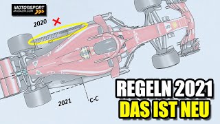 Formel 1 Regeln 2021 Das ist alles neu [upl. by Aifoz]