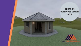 Small Rondavel House Design  ID RH0002 [upl. by Oelc332]