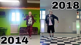 MEINE DANCE EVOLUTION 2014  2018 [upl. by Nnyladnarb]