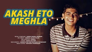 Akash Eto Meghla  Mahtim Shakib  Tasnuv Nawal  Cover [upl. by Apicella]