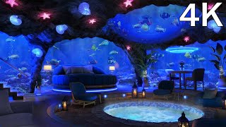 Underwater Dream  Relax in an underwater fantasy room [upl. by Wrdna]