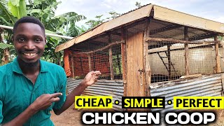 The CHEAPEST and EASIEST Chicken Coop You Can Make [upl. by Hada]