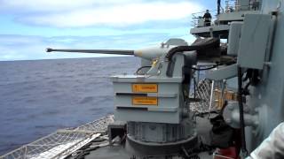 30mm Advanced Naval Gun Close in Weapon System CIWS [upl. by Sinclair697]