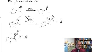 Reaction of alcohols with phosphorous tribromide [upl. by Notsur]