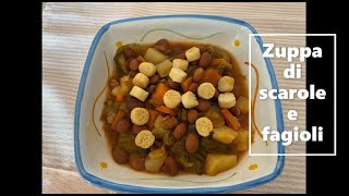 Zuppa di scarole e fagioli [upl. by Retsub809]