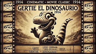 Gertie el Dinosaurio 1914  La Animación Clásica que Revolucionó el Cine [upl. by Sonia490]