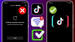 Comment résoudre le problème de connexion Internet sur TikTok quot Appuyez pour réessayer quot 2024 [upl. by Anoyi649]