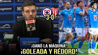 Cruz Azul 30 Necaxa  GOLEADA con goles de Rotondi Guti y Faravelli J11 Apertura 2024  Liga MX [upl. by Dillie]