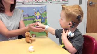 Cochlear Implant Therapy Session [upl. by Ecnarepmet365]