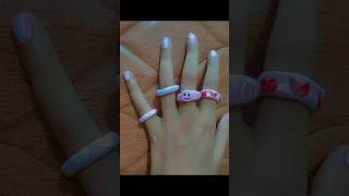 clay rings diy art diy artist artwork artwork craft drawing trendingshorts easy [upl. by Oigufer549]