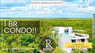 Puerto Morelos Real Estate tour Condo for Sale [upl. by Shana]