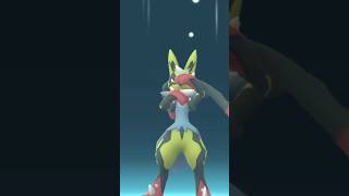 First Ever 🤩 Mega Evolution Shiny Lucario in pokemongo shorts shiny mega lucario evolution [upl. by Tabitha130]