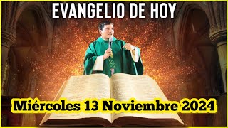 EVANGELIO DE HOY Miércoles 13 Noviembre 2024 con el Padre Marcos Galvis [upl. by Dde]