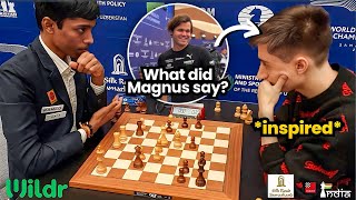 Did Magnus Carlsens words to Dubov before his game with Pragg inspire him [upl. by Codel960]