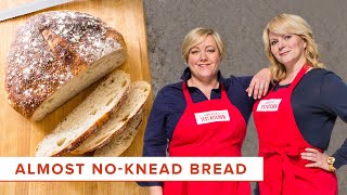 How to Make Almost NoKnead Sourdough Bread at Home [upl. by Audley]