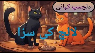 amazing kids story beauti full  lalach ki saza story in urdu [upl. by Aisanahta]