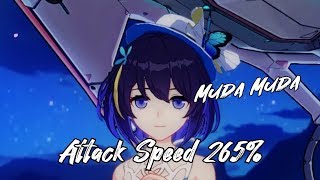 Honkai Impact 3  Swallowtail Phantasm Attack Speed 265 [upl. by Walther401]