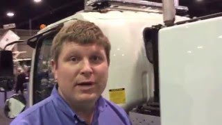 Tymco Sweeper Information Walkaround at 2016 National Pavement Exposition [upl. by Yevoc]