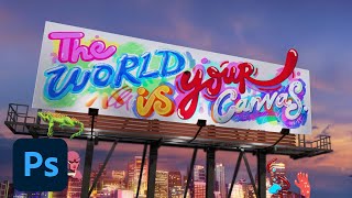 The World is Your Canvas  Adobe Photoshop [upl. by Ahseal816]