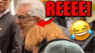 Robert De Niro Has SCREAMING FIT On Set in HILARIOUS VIDEO  Trump BROKE HIM [upl. by Inami]