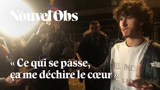 Après FranceIsraël le cri du cœur dun étudiant francolibanais  « Je suis pour la paix » [upl. by Eikciv]