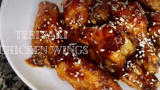 Easy Baked Teriyaki Chicken Wings [upl. by Jeraldine]