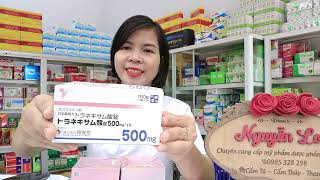 Viên uống trắng da trị nám Transamin 500mg có tốt không [upl. by Elnar]