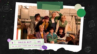 BTS 방탄소년단 ‘DECO KIT’ Photoshoot Sketch [upl. by Redan]