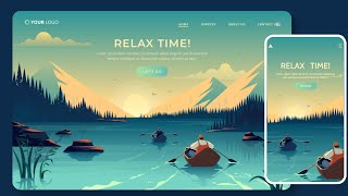 Responsive Website Using HTML CSS amp JavaScript  Adventure Website [upl. by Ohaus313]