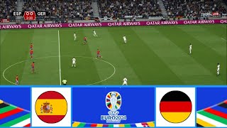 SPAIN VS GERMANY  UEFA EURO 2024  QUARTER FINAL  FOOTBALL LIFE 2024 [upl. by Llehcam648]