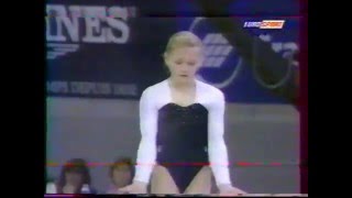 Viktoria KARPENKO UKR floor  1997 European masters EF [upl. by Anar]