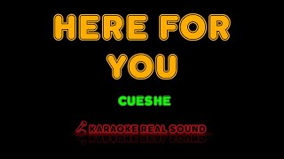 Cueshe  Here For You Karaoke Real Sound [upl. by Notle361]