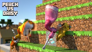 Princess Peach vs Princess Daisy Softbody Race [upl. by Llenyl]