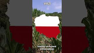 History of Poland 20002024 history countrybolls countryballs map countrybal geography [upl. by Enitsirk]