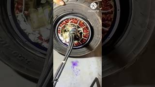 Electric bike ki motor repair trending shorts viralvideo electricbike electric viralshorts [upl. by Salta]