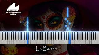 La Bikina piano nivel fácil [upl. by Ynnor248]