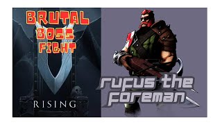 V Rising  Rufus the Foreman  Brutal Difficulty [upl. by Moitoso476]