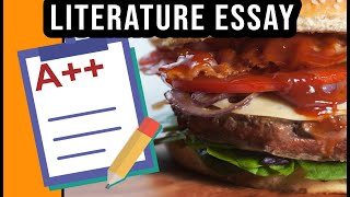 How To Write A Literature Literary Essay  Easy and Simple Technique [upl. by Eanahc105]