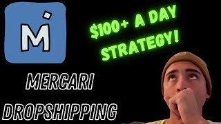 Mercari Dropshiping  How to make 100 A Day dropshipping on Mercari [upl. by Merdith]