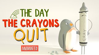 The Day The Crayons Quit 🎨✏️ By Drew Daywalt 📖  Animated Storybook 📚✨ [upl. by Eitac]