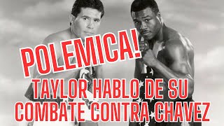 MELDRICK TAYLOR HABLO DEL ROUND DE LA POLEMICA CONTRA CHAVEZ [upl. by Hannej]