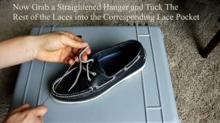 How To Tuck Sperry Laces [upl. by Anide837]