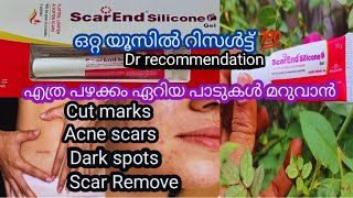 മുഖത്തെ കുണ്ടും കുഴിയുംഉള്ളവരാണോഎത്ര പഴക്കം ഏറിയ പാടുകൾ മാറാൻ Scar end silicone Gel use Malayalam [upl. by Nylirac]