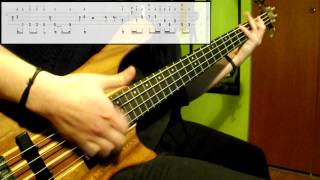 Seinfeld Theme Bass Cover Play Along Tabs In Video [upl. by Smiga]