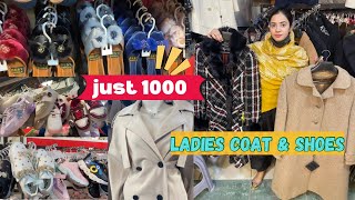 Girls Long Coat and Winter Fancy Shoes in Very Cheap Prices  Kids Winter Shoes Rawalpindi [upl. by Atterual338]