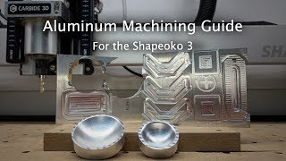 Aluminum Feeds and Speeds for the Shapeoko  MaterialMonday [upl. by Nirak181]