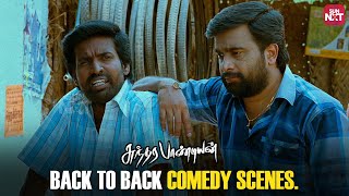 Sundarapandian  Back to Back Comedy Scenes  Sasikumar  Soori  Lakshmi Menon  Sun NXT [upl. by Nealon]