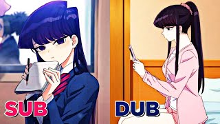 Komi Dub Voice Scene  Komi Cant Communicate Episode 1 Eng Sub amp Dub [upl. by Ojyllek]